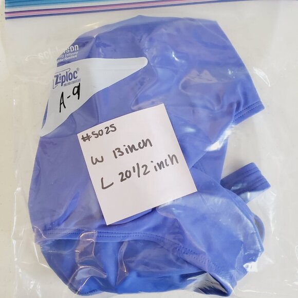 Hermosa Swim Blue One Pc Full Suit Tank Top with Ring Detail Blue size 2 (C-9) - Picture 6 of 6